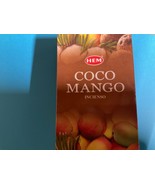 HEM Incense Sticks.  120ct box COCO MANGO - $17.59 CAD