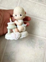 Precious Moments Figurine Growing In Grace Age 1 1st Birthday Girl 1994 - £14.78 GBP