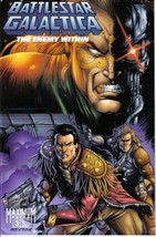 Battlestar Galactica The Enemy Within Comic Book #3 Maximum Press 1996 NEAR MINT - £6.24 GBP