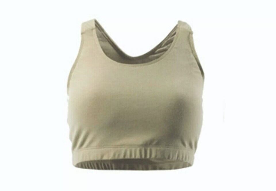 NWT DRIFIRE PRIME DESERT SAND MILITARY FIRE RESISTANT WOMEN&#39;S SPORTS BRA... - $13.15
