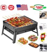 Efficient Portable Charcoal Grill – 17” Compact BBQ for Camping and Travel - $701.41 MXN