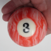 Elephant Beautiful Balls Replacement #3 Red Marble Swirl 2.25&quot; Regulatio... - $9.99