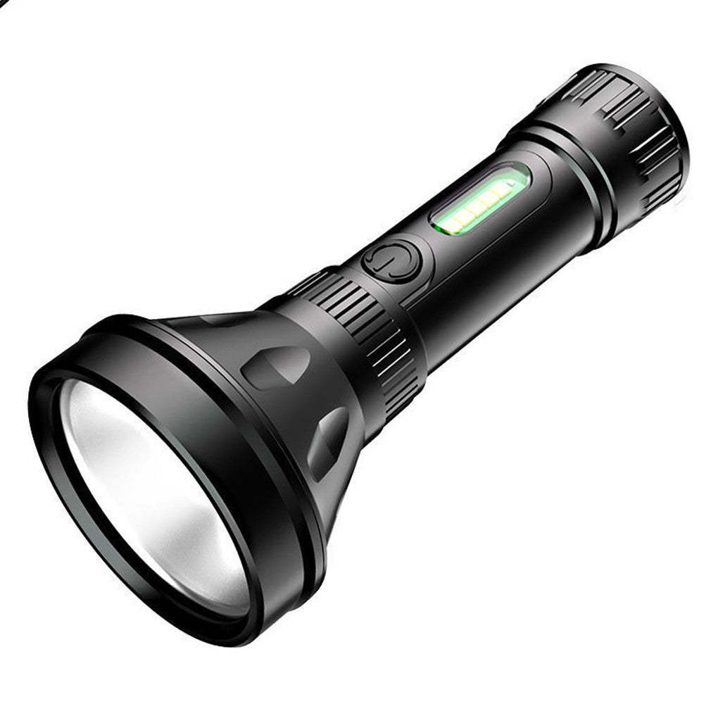 Rechargeable Portable Household Plastic LED Flashlight - $8.91