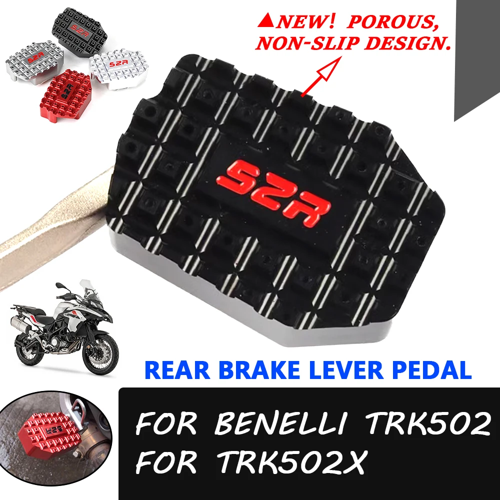 S rear brake lever pedal foot pegs enlarge extension pad for benelli trk502x trk502 trk thumb200