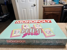 NIB The Golden Girls Monopoly Board Game USAOPOLY Merchandise Sealed TV ... - £25.75 GBP