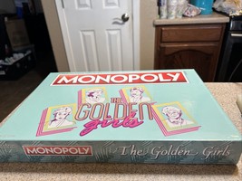 NIB The Golden Girls Monopoly Board Game USAOPOLY Merchandise Sealed TV Show - £25.73 GBP