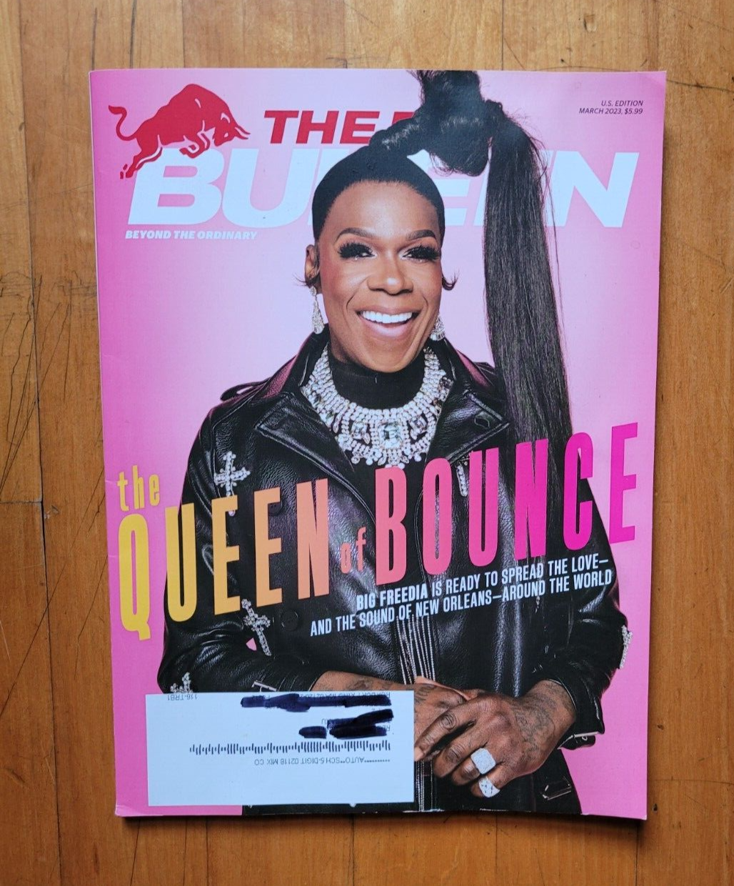 BIG FREEDIA - THE QUEEN OF BOUNCE March 2023 THE RED BULLETIN Magazine Item image 2