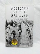 Voices Of The Bulge Michael Collins Hardcover Book With DVD - £39.56 GBP