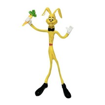 Easter Unlimited Bendy Rabbit Bendable Yellow Bunny Twist Posable Flexible Toy - £7.49 GBP