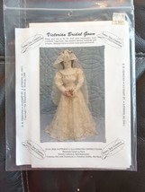 Seams Sew Creative VICTORIAN Bridal Gown Clothing Doll Pattern VTG 1990 ... - £15.04 GBP