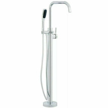 Miseno MTF194 Floor Mounted Tub Filler with 1.8 GPM Hand Shower Integrat... - £326.97 GBP