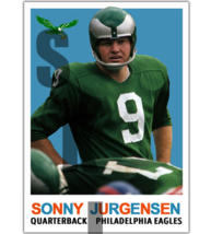 1959 STCC #177 Sonny Jurgensen Topps Philadelphia Eagles Washington HOF - £2.96 GBP