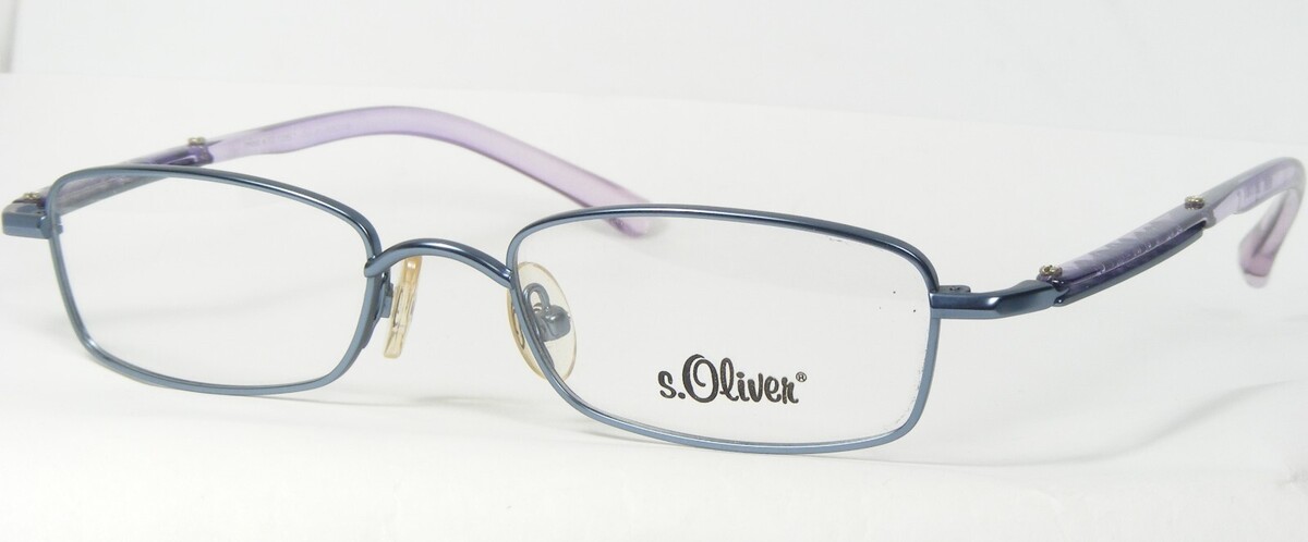 S.Oliver 1267 Blaugrün/Lila Brille Metall Rahmen 49-18-142mm Deutschland - $58.41