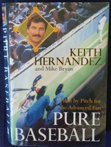 Keith Hernandez Pure Baseball Autographed Hardcover Book - £17.08 GBP