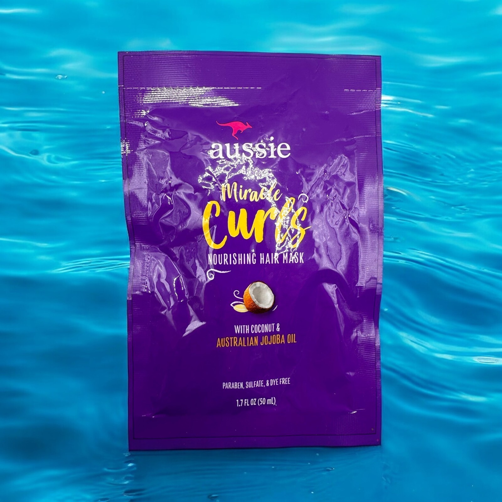 Aussie Miracle Curls Nourishing Hair Mask 1.7 oz Travel Size, 3 - Pack - $4.99