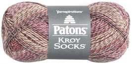 Spinrite Patons Kroy Socks Yarn Brown Rose Marl 1 Pack of 12 Skein - $139.49