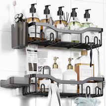 Adhesive Shower Caddy Bathroom Shelves for Inside Shower Organizer Storage - $21.28