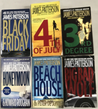 James Patterson Black Friday The Big Bad Wolf The Beach House Fourth Of July  X6 - £13.30 GBP