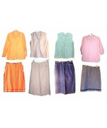 Cherokee Linen Top and Skirt Sets + Linen &amp; Cotton Separates Size Medium... - $19.79+