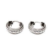 Sterling Silber Ohrringe Klappbar Reifen Ringe für Damen - Paar - £26.57 GBP