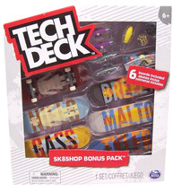 Tech Deck Sk8shop Bonus Pack Collectible and Customizable Mini Skateboards NIB - £9.32 GBP