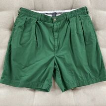 Polo Golf Ralph Lauren Vintage Front Pleat Cotton Shorts 38 7.5 - $20.16