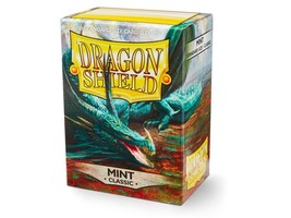Classic Mint 100 ct Dragon Shield Sleeves Standard Size FREE SHIPPING 10... - $21.84