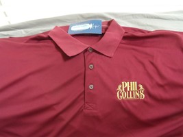 Phil Collins - Hochwertig Cool-n-Dry Polohemd ~ Nie Getragen ~ XL/2XL - $31.68+