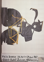 FELIX DROESE Galerie Rudolf Zwirner, 1982 - £96.80 GBP