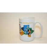 Disney World Four Parks One World Coffee Mug Cup Mickey Donald Goofy Plu... - £7.86 GBP