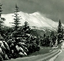 RPPC Mount Mt Taylor WInter Wonderland Alaska AK UNP Postcard Unused B14 - $19.75