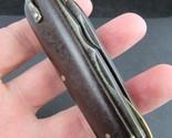 vintage pocket knife KLEIN &amp; SONS Chicago USA old 2 blade electricians 1... - £23.59 GBP