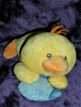 Russ Sunshine plush baby duck musical crib toy Old Macdonald Cheeks light Up 9" - $35.63