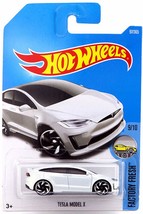 Hot Wheels 2017 Factory Fresh Tesla Model X 97/365, White - £33.72 GBP