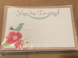 1 Pack of 20 American Greetings Fill In Party Invitations  *NEW* r1 - $7.99