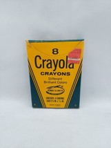 Vintage Crayola Crayons Brilliant Colors No.8 Binney &amp; Smith Set New In ... - $184.34 MXN