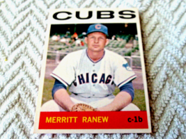 1964  TOPPS   MERRITT  RANEW   # 78   CUBS       NM /  MINT  OR  BETTER  !! - $39.99