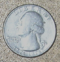 1976 Bi-Centennial Quarter Filled D Error; Rare Old Coin Money for Collections - £119.19 GBP
