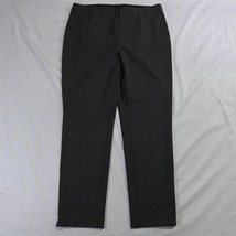 Chico&#39;s 1 / 8 Gray Ponte Pull On Skinny Stretch Career Womens Dress Pants - £19.80 GBP