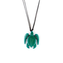 Color-Changing Necklace - Turtle - White to Green by DeSol for Women - 1... - $11.54