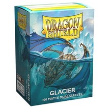 Arcane Tinmen Deck Protector: Dragon Shield: Dual Matte: Glacier (100) - £14.26 GBP