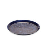 Round Etched Metal Tray 13.5&quot;D - 790975 - $1,072.63 MXN
