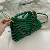 Women PVC Chain Messenger Bag Designer Handbags Shopper Fashion Stripe P... - £58.61 GBP