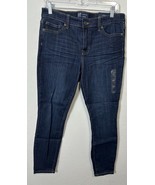 Gap Mid Rise Super Skinny Leg Denim Jeans Size 29 Regular - $40.58 CAD
