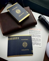 Globetrotter Passport Playing Card Set &amp; Wallet by Sinecure - $91.20