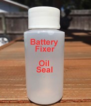 Battery Fixer Oil Seal Liquid 12 Volt or 6 Volt 6 Bottles - £19.56 GBP