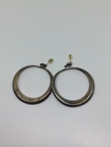 RLM Studio Vintage Sterling Silver 925 Hoop Earrings - £27.52 GBP