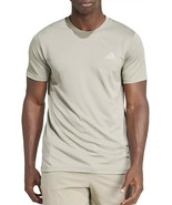 adidas Men’s Training HIIT HEAT.RDY Short Sleeve Tee Silver Pebble Size ... - $34.17 CAD