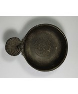 Antique 19th Century French Pewter Wine Taster, Marked Crown, Hallmarks,... - $2,832.36 MXN
