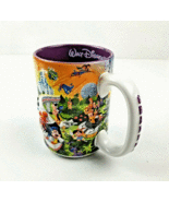 Walt Disney World Grandma 3D Embossed Mug Cup Four Parks One World Vintage - £8.62 GBP